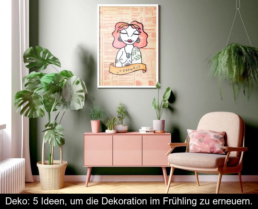 Deko: 5 Ideen, Um Die Dekoration Im Frühling Zu Erneuern.