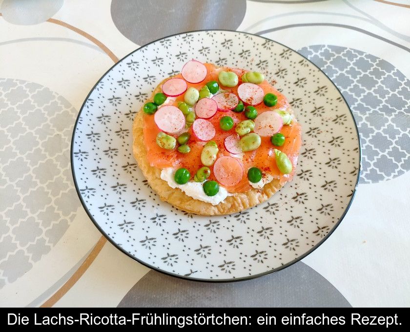 Die Lachs-ricotta-frühlingstörtchen: Ein Einfaches Rezept.