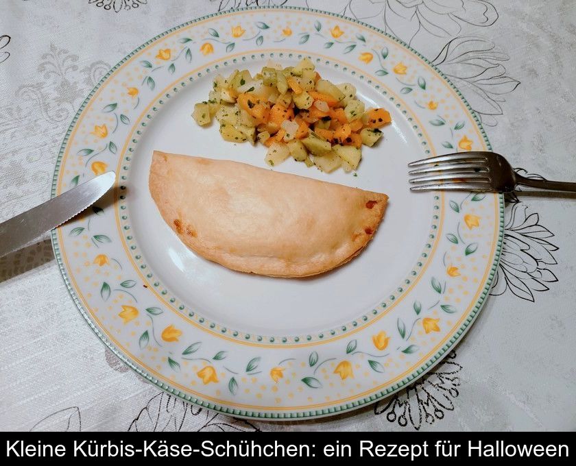 Kleine Kürbis-käse-schühchen: Ein Rezept Für Halloween