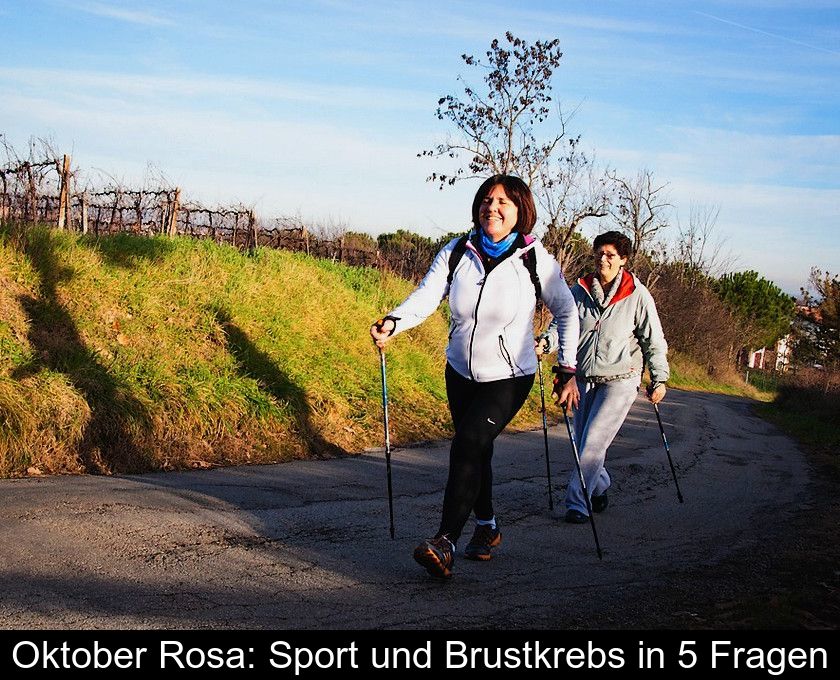 Oktober Rosa: Sport Und Brustkrebs In 5 Fragen