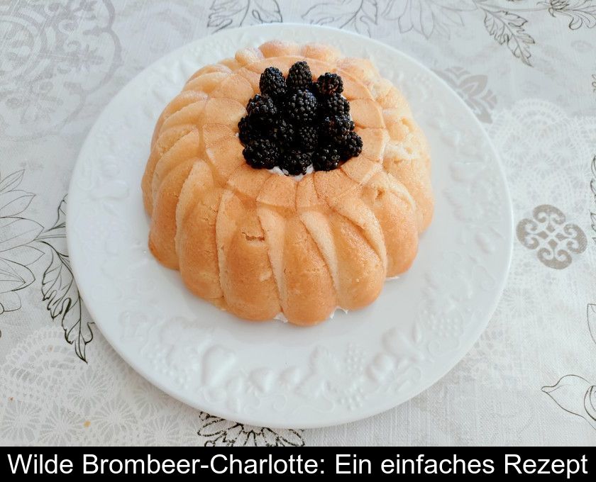 Wilde Brombeer-charlotte: Ein Einfaches Rezept