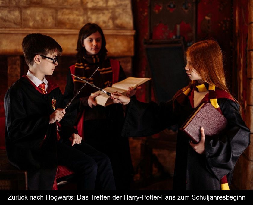 Zurück Nach Hogwarts: Das Treffen Der Harry-potter-fans Zum Schuljahresbeginn