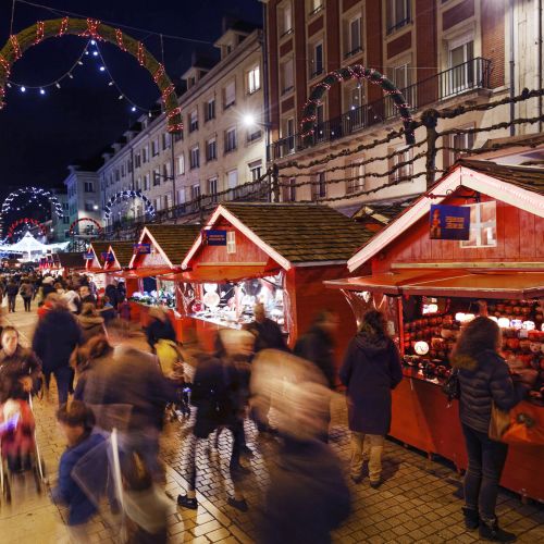 Der Weihnachtsmarkt in Amiens: der beliebteste Markt im Norden Frankreichs.