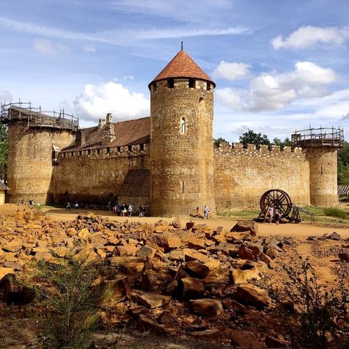 Guédelon: eine erstaunliche mittelalterliche Baustelle zu besichtigen